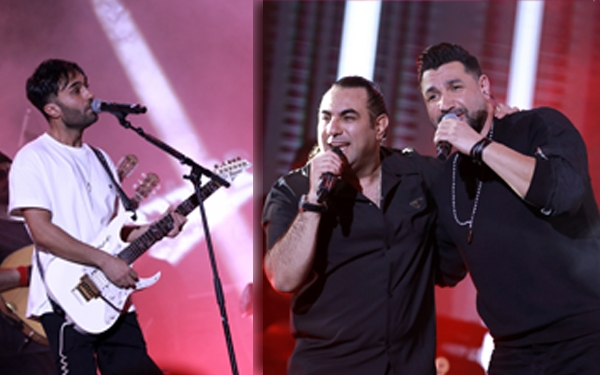 گزارش تصویری کنسرت 1 اسفند &zwnj;&zwnj;گروه سون